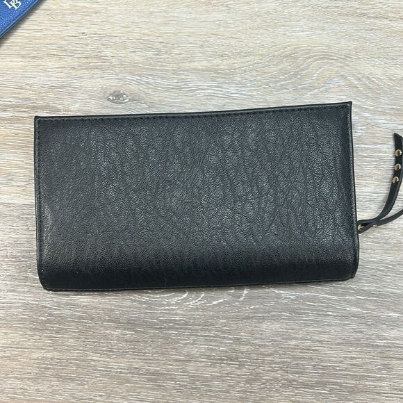 1008-6 Jessica Simpson Black and White Patterned Women's wallet - Picture 2 of 11